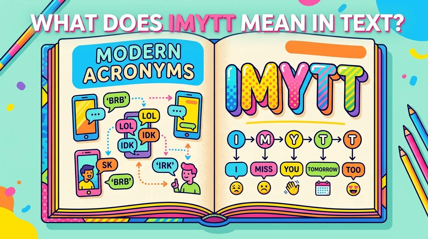 What Does IMYTT Mean in Text