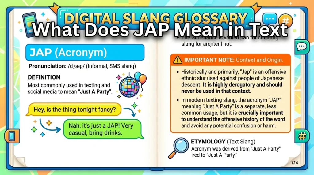 What Does JAP Meaning