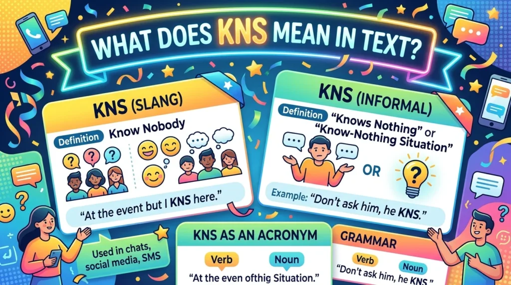 What Does KNS Meaning