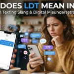 What Does LDT Mean in Text