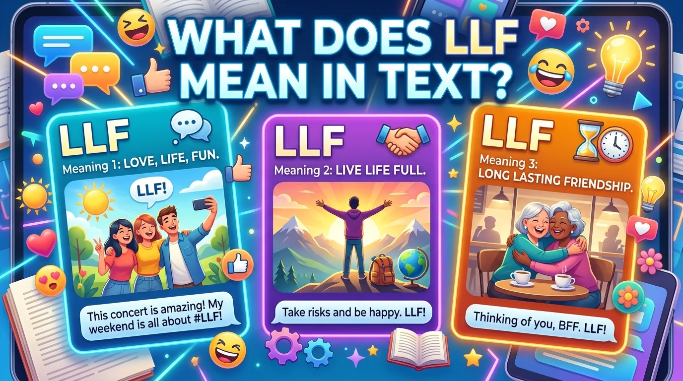 What Does LLF Mean in Text