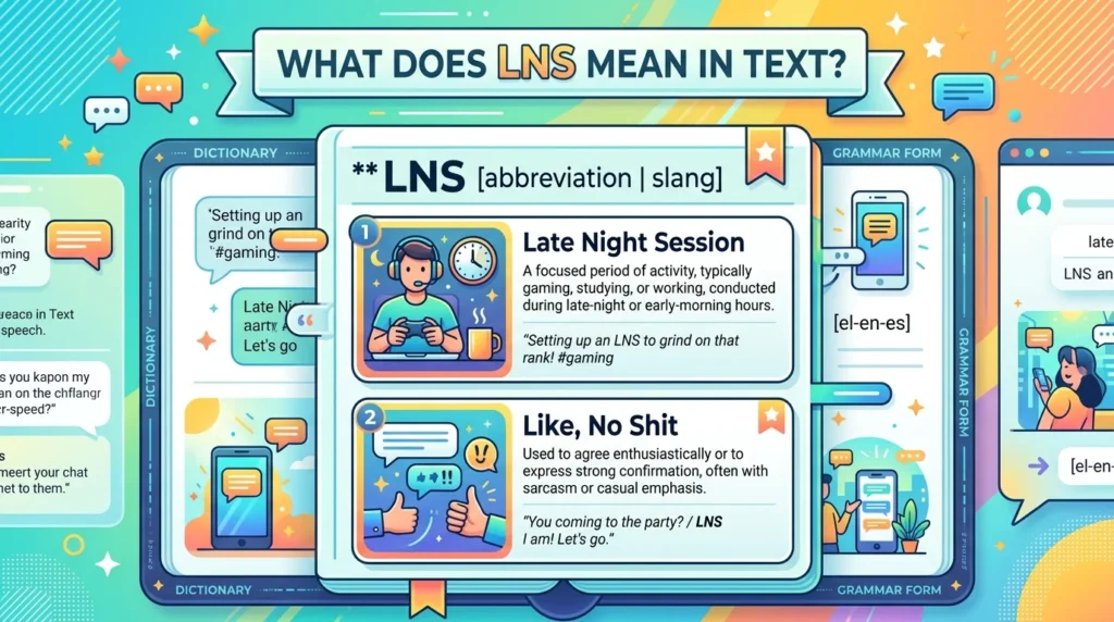 What Does LNS Meaning