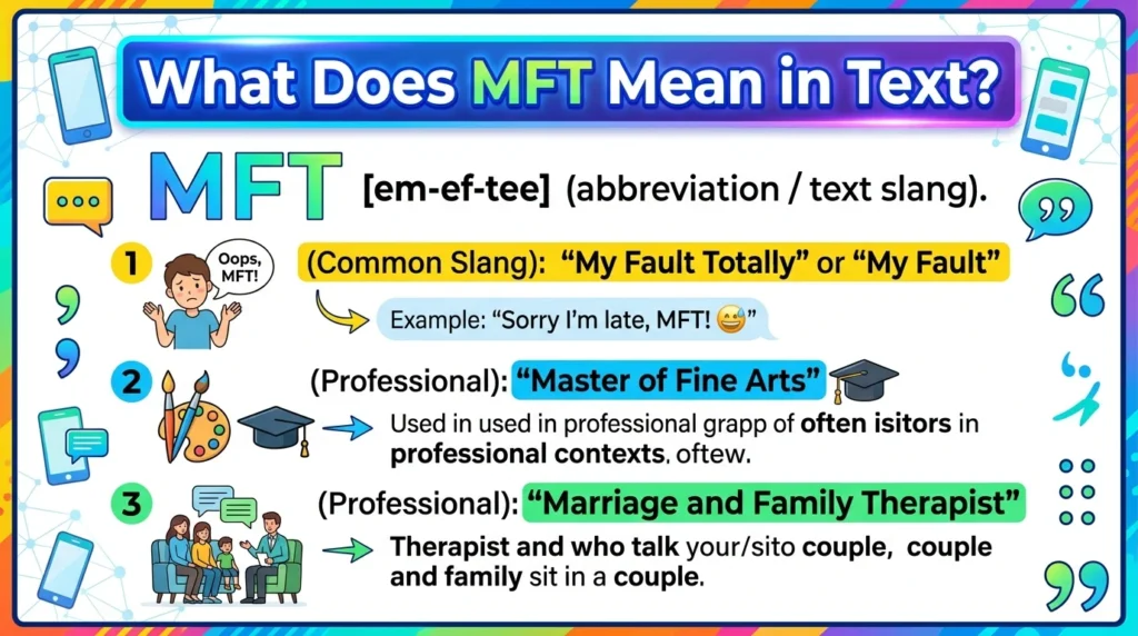 What Does MFT Mean in Text