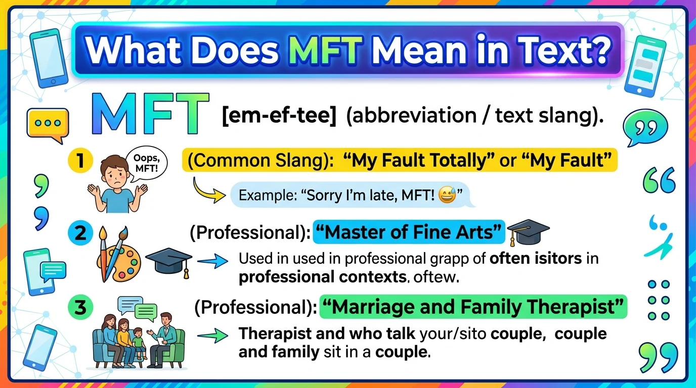 What Does MFT Mean in Text