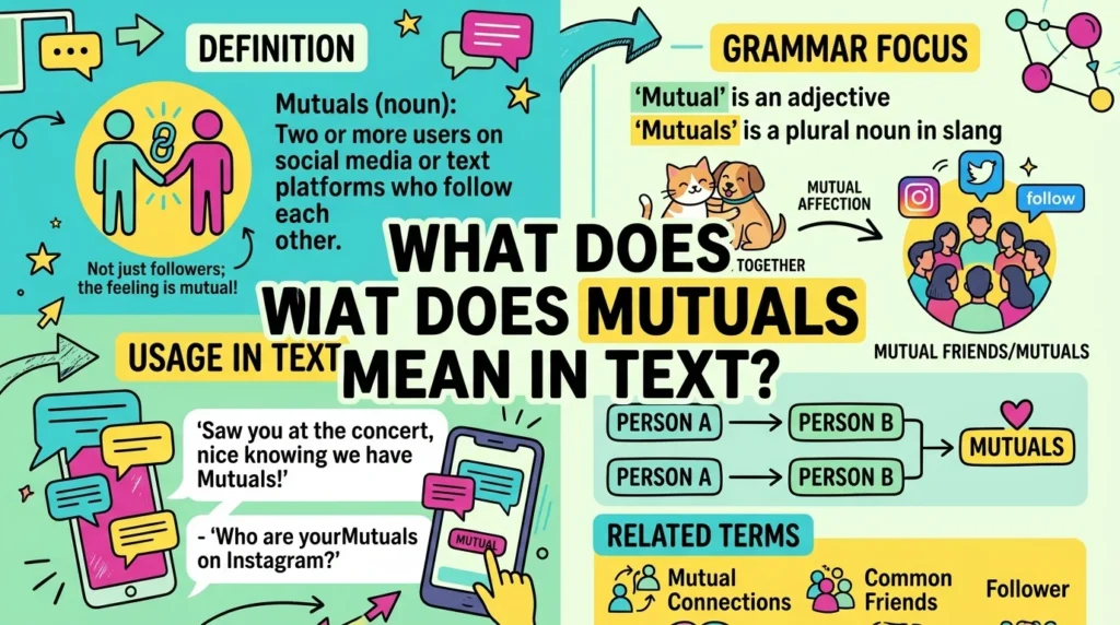 What Does Mutuals Meaning