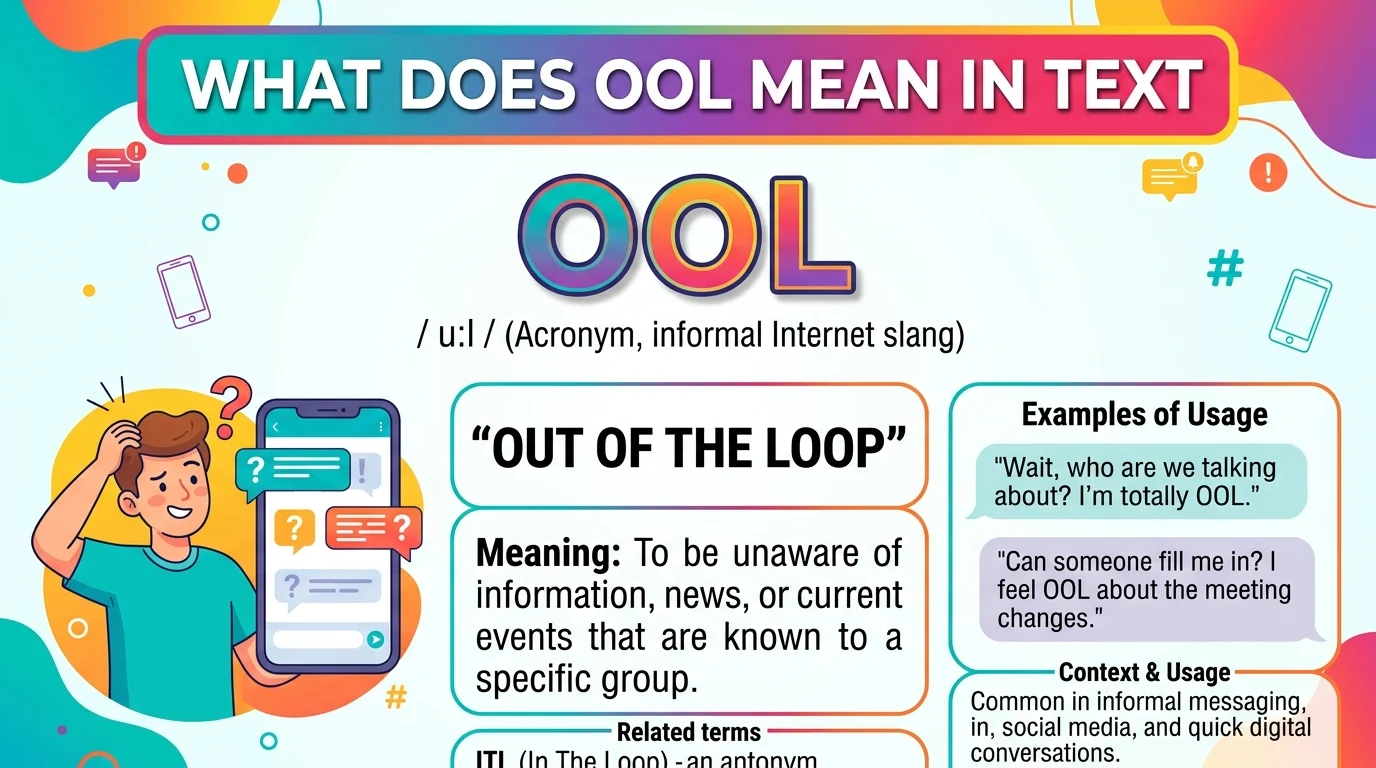What Does OOL Mean in Text
