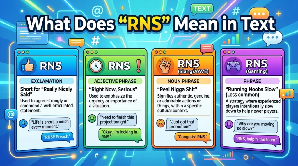 What Does “RNS” Mean in Text