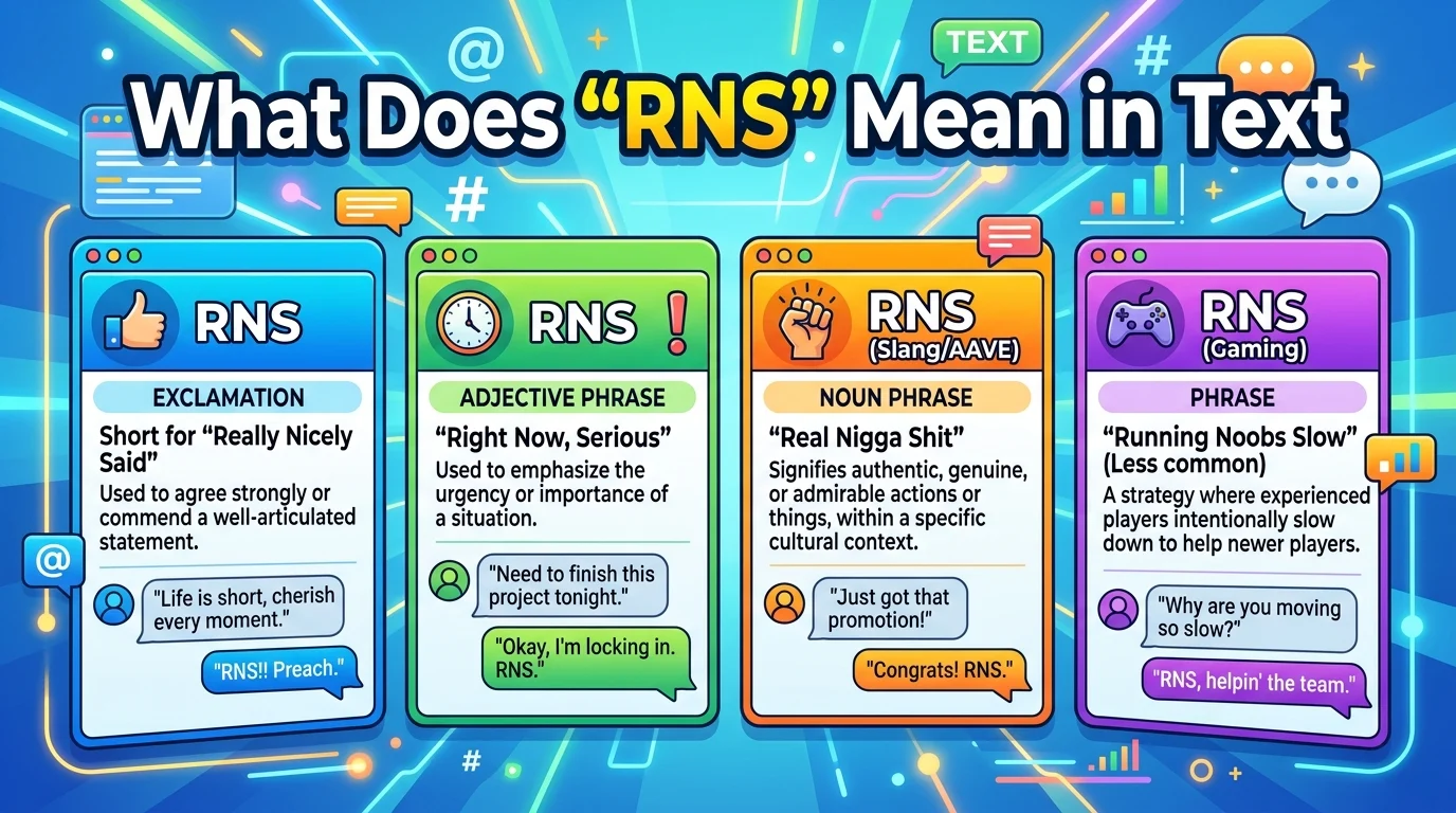 What Does “RNS” Mean in Text