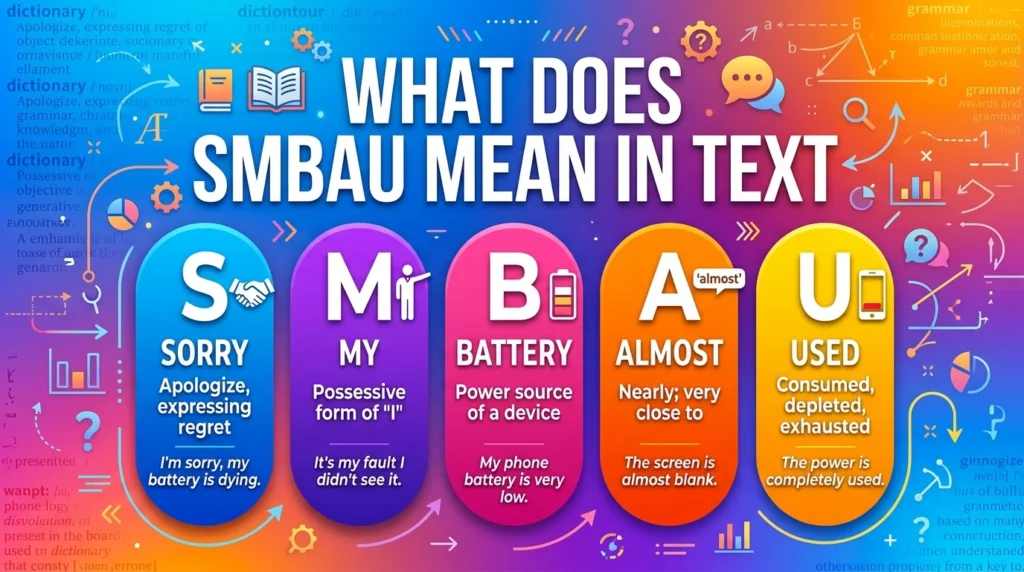 What Does SMBAU Meaning
