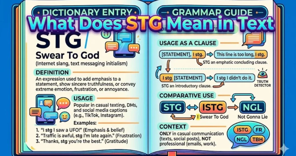 What Does STG Mean in Text