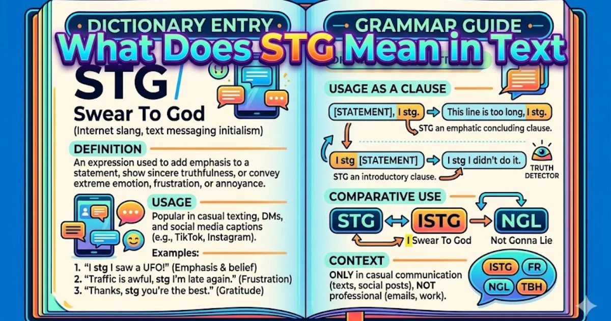What Does STG Mean in Text