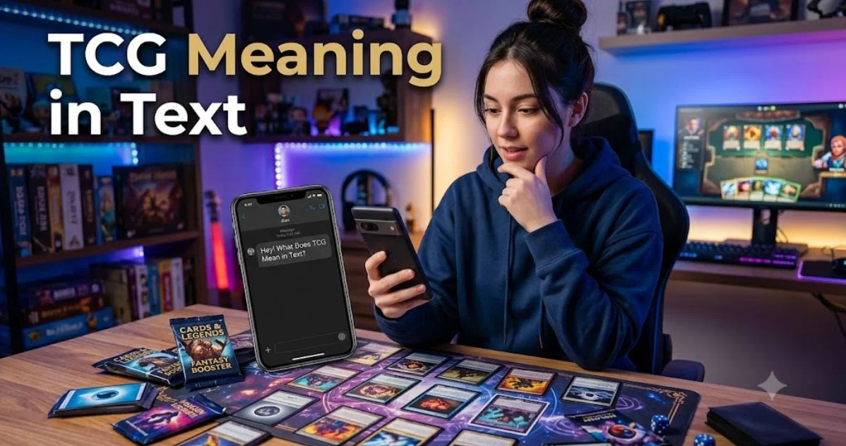 What Does TCG Mean in Text