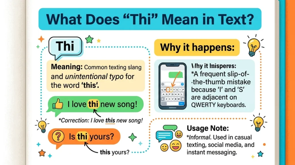 What Does “Thi” Mean in Text