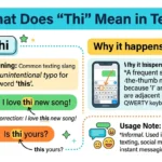 What Does “Thi” Mean in Text