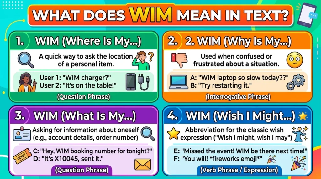 What Does WIM Meaning
