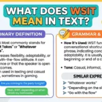 What Does WSIT Mean in Text