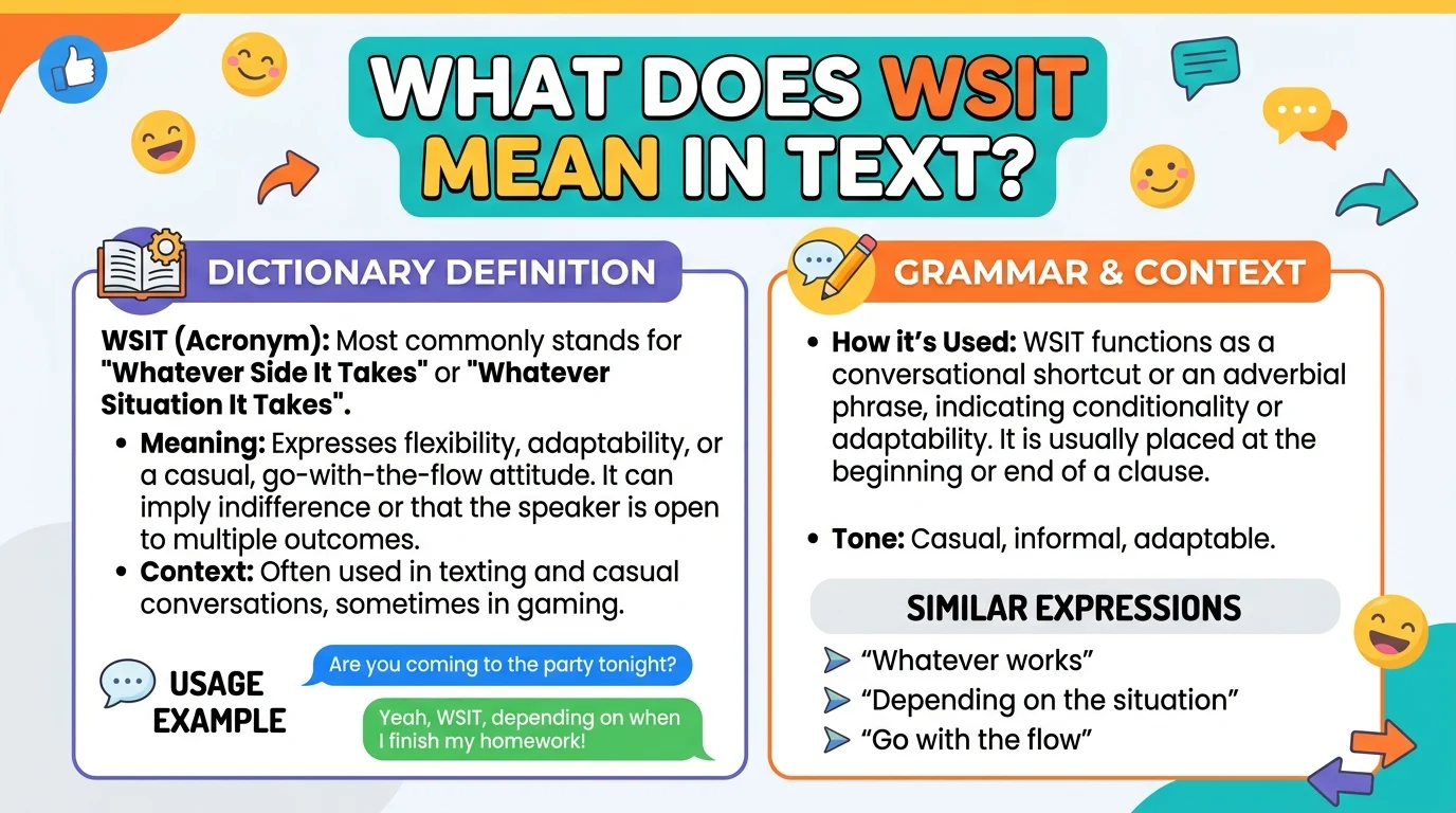 What Does WSIT Mean in Text