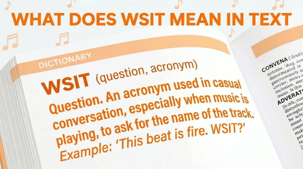 What Does WSIT Meaning