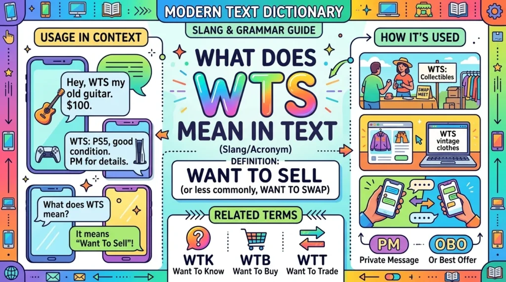 What Does WTS Mean in Text