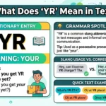 What Does “YR” Mean in Text