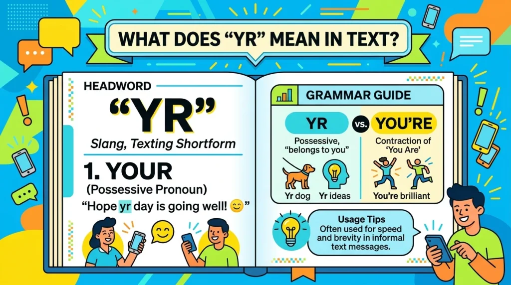 What Does “YR” Meaning