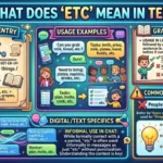 What Does “etc” Mean in Text