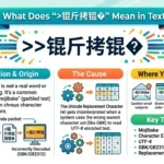 What Does “锟斤拷锟�” Mean in Text