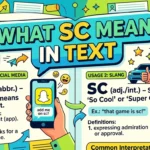 What SC Mean in Text