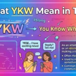 What YKW Mean in Text