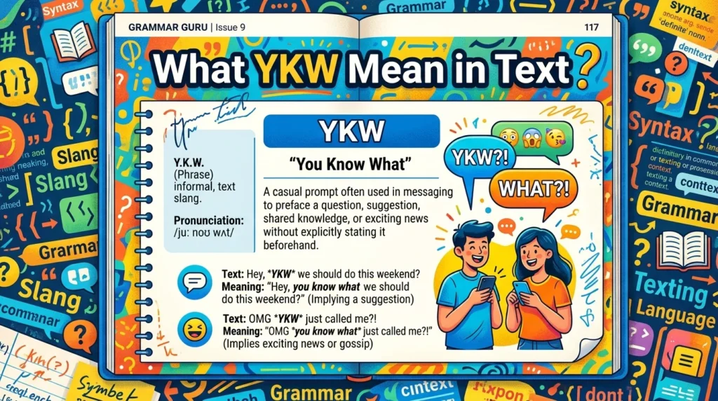 What YKW Meaning