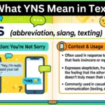 What YNS Mean in Text