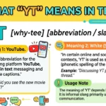 What YT Mean in Text