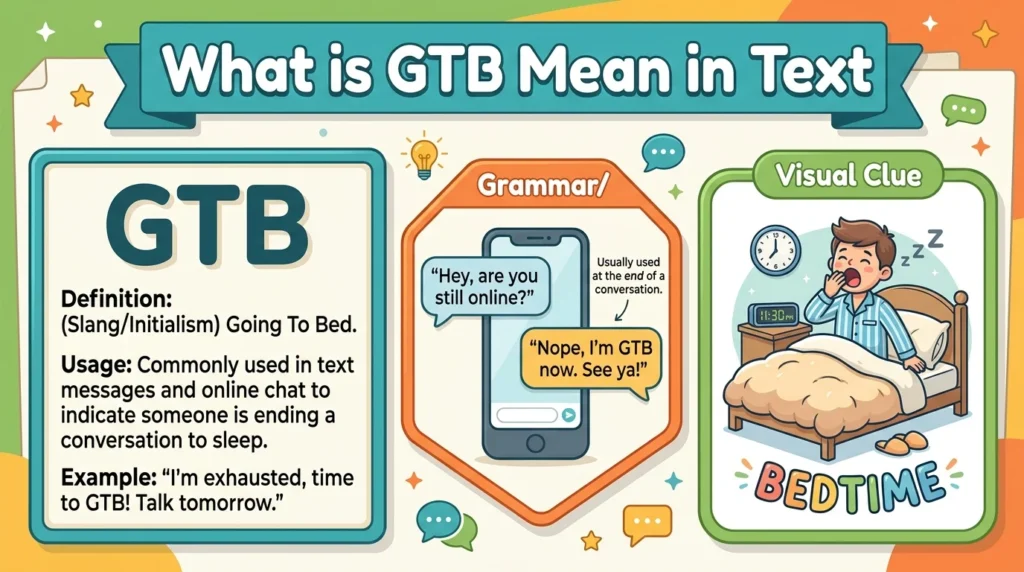 What is GTB Mean in Text