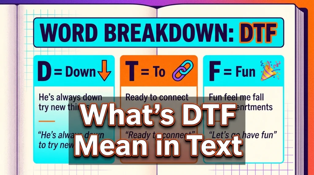 What’s DTF Meaning